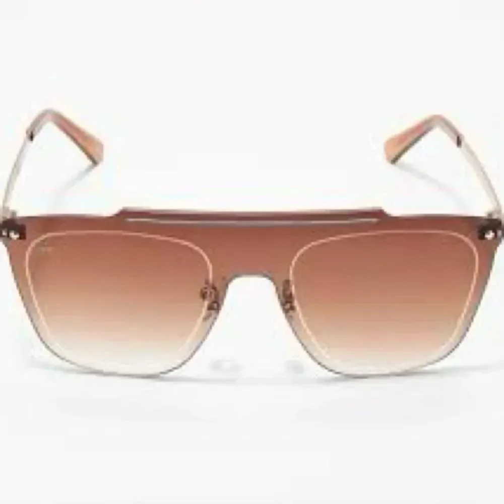 Prive Revaux NEW Shady Business Rimless Sunglasses Brown